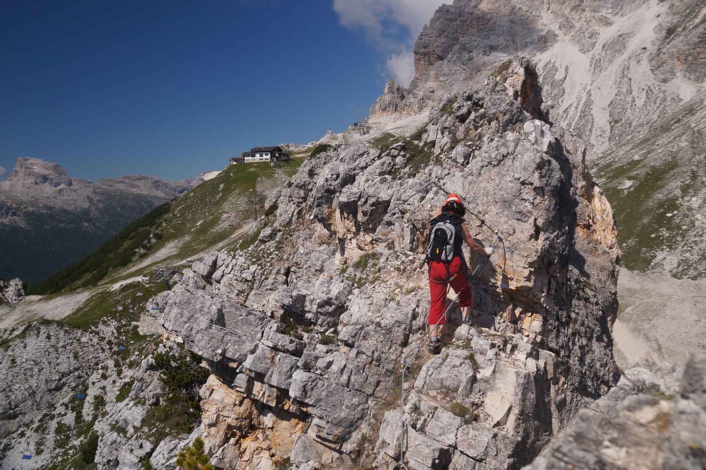 Ferrata Ra Bujela alla Tofana di Mezzo