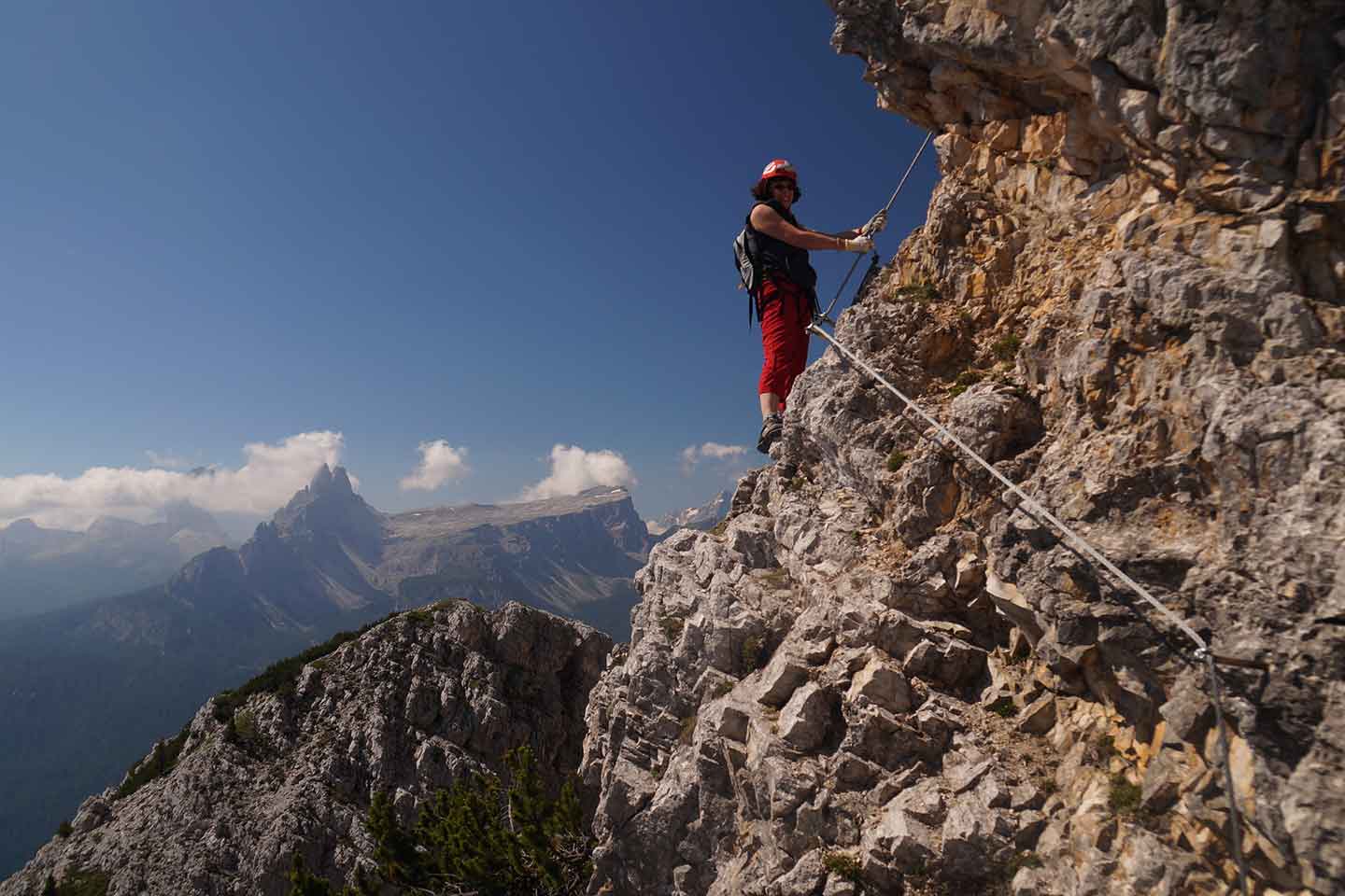 Via Ferrata Ra Bujela to Tofana di Mezzo