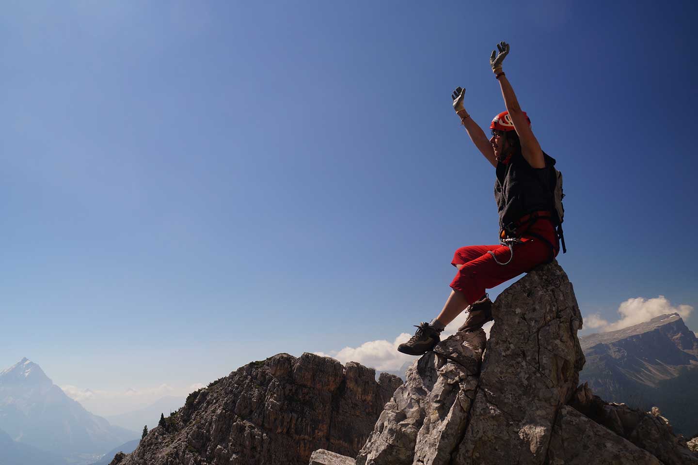 Ferrata Ra Bujela alla Tofana di Mezzo