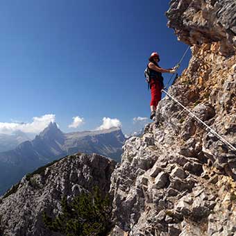 Ferrata Ra Bujela alla Tofana di Mezzo