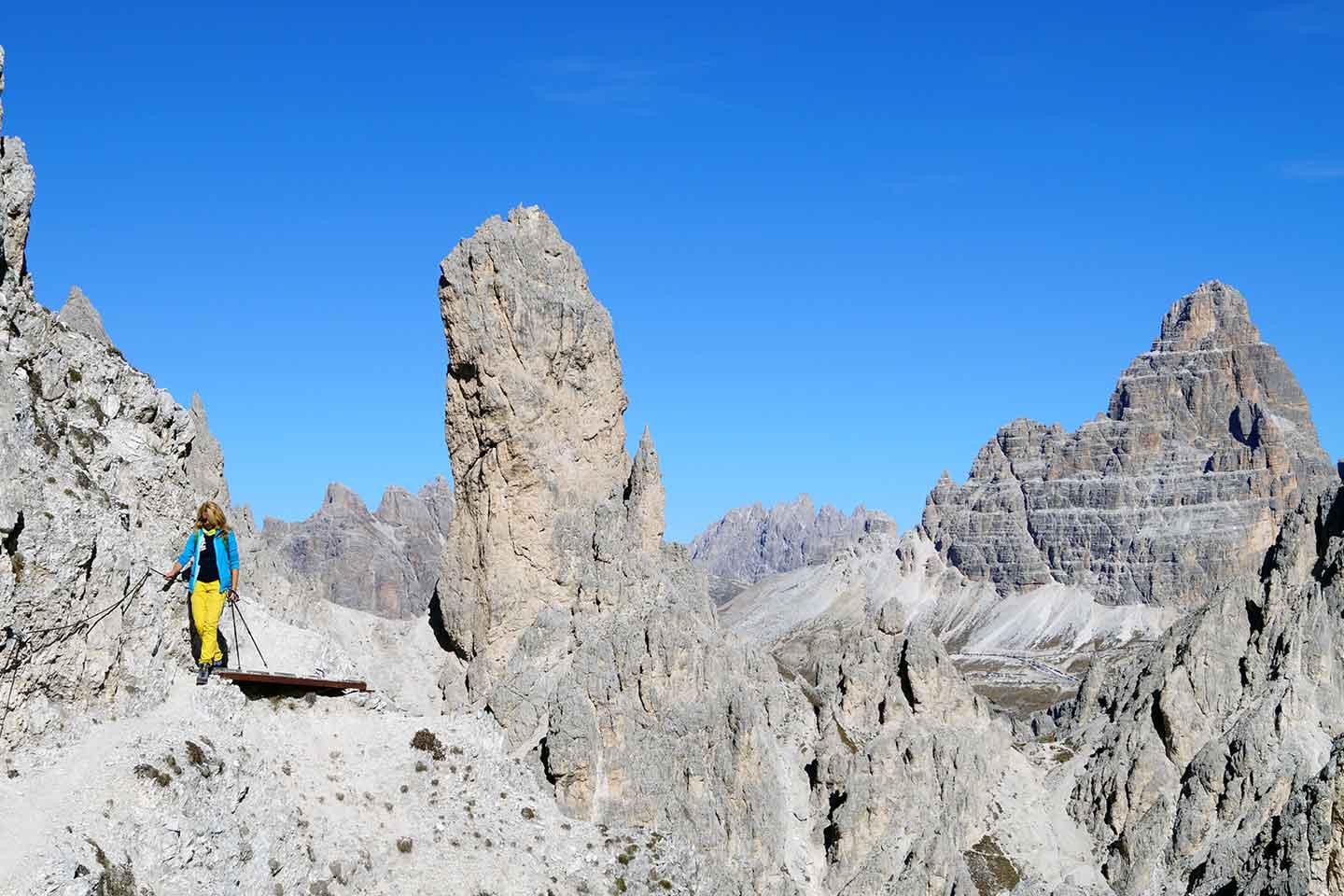 Trekking to Cadini di Misurina