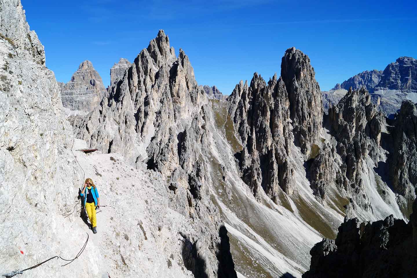 Trekking to Cadini di Misurina