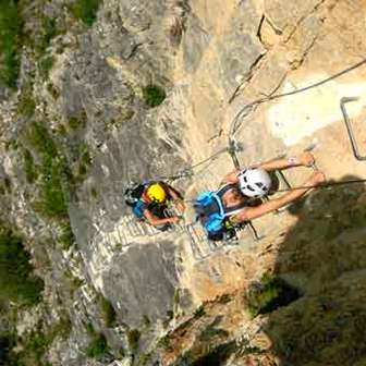 Via Ferrata Camoglieres a Crocetta Soprana