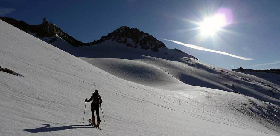Ski Mountaineering to Cima di Campo in Valle Aurina & Tures