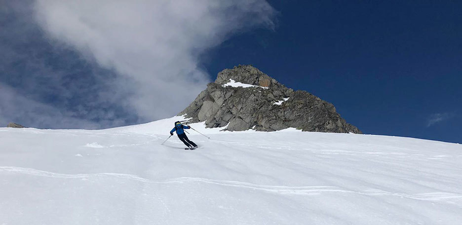 Ski Mountaineering to Punta Casana