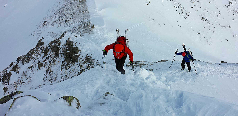 Sci Alpinismo al Monte Alto in Val Casies