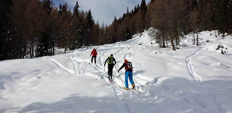 Ski Mountaineering to Mount Regola in Val Casies