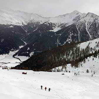 Sci Alpinismo al Monte Regola in Val Casies