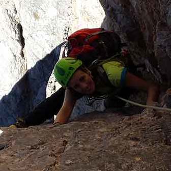 Arrampicata al Castelletto di Mezzo, Via Sybilla