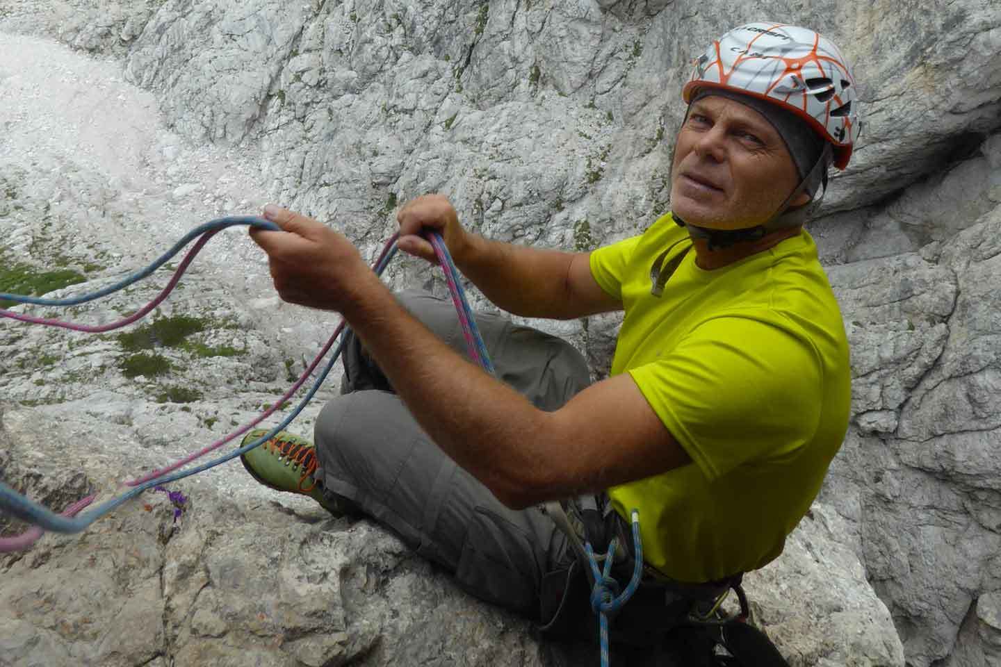 Via Castiglioni alla Torre Venezia, Arrampicata in Civetta