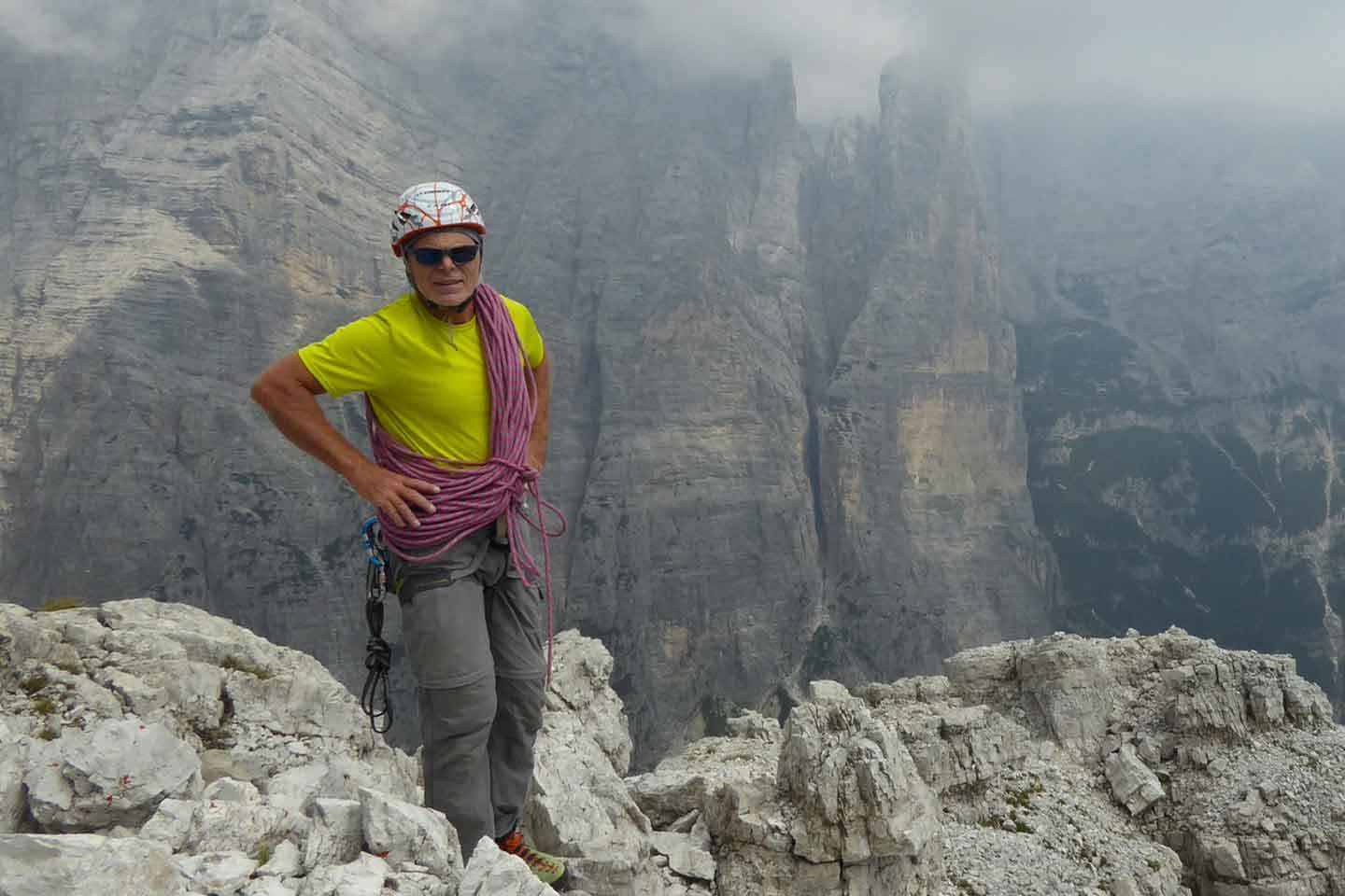 Via Castiglioni alla Torre Venezia, Arrampicata in Civetta