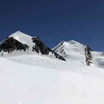 Salita al Castore dal Rifugio Quintino Sella