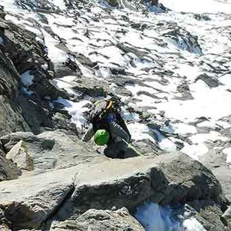 Scalata del Cervino, Via Normale Svizzera - Cresta Hörnli