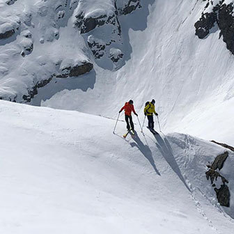 Ski Mountaineering to Monte Cevedale from Vedretta di Cedec