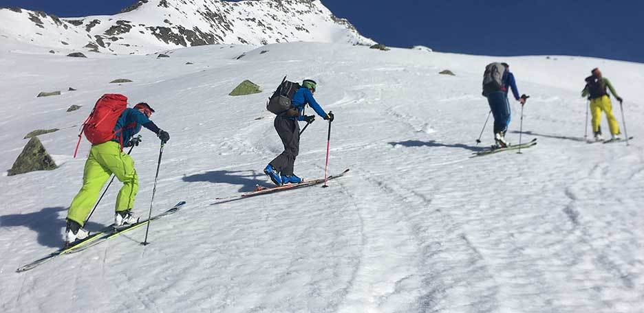 Sci Alpinismo al Monte Ciarforon - Parete Ovest