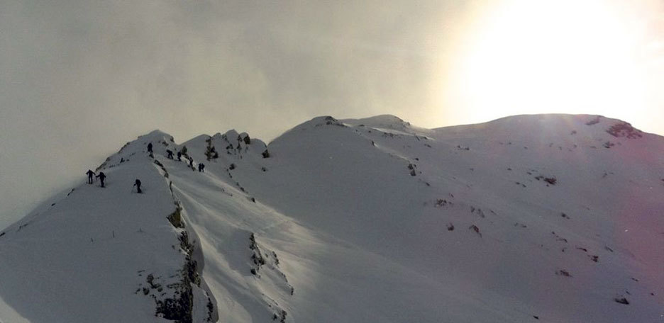 Ski Mountaineering Val Chedul to Col Toronn