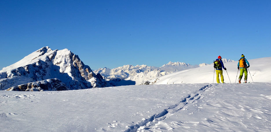 Ski Mountaineering to Passo di Prà Castron