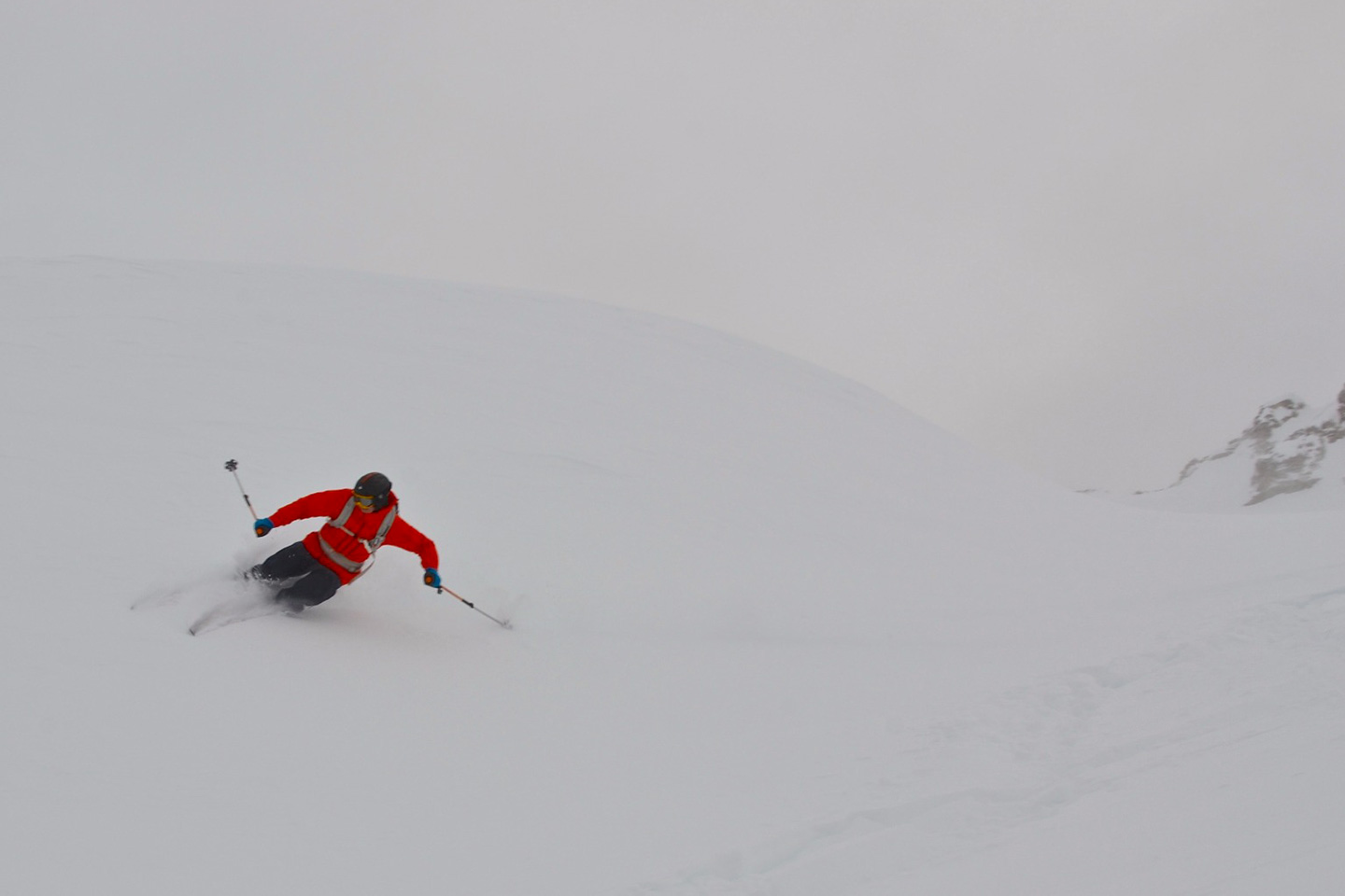 Sci Alpinismo alle Creste Bianche al Monte Cristallo