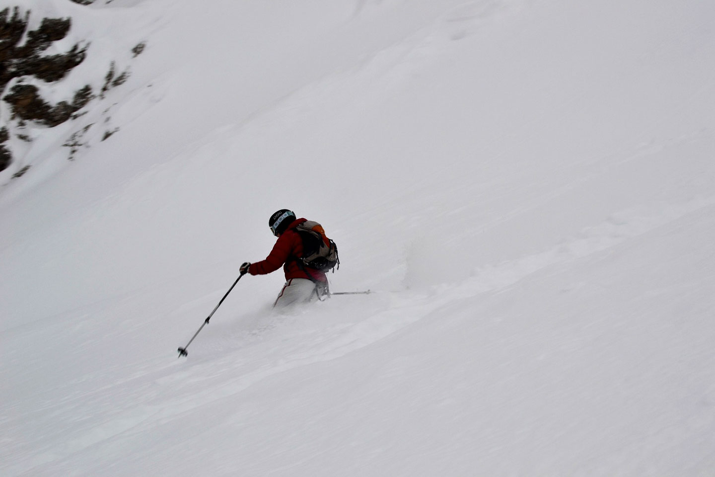 Sci Alpinismo alle Creste Bianche al Monte Cristallo