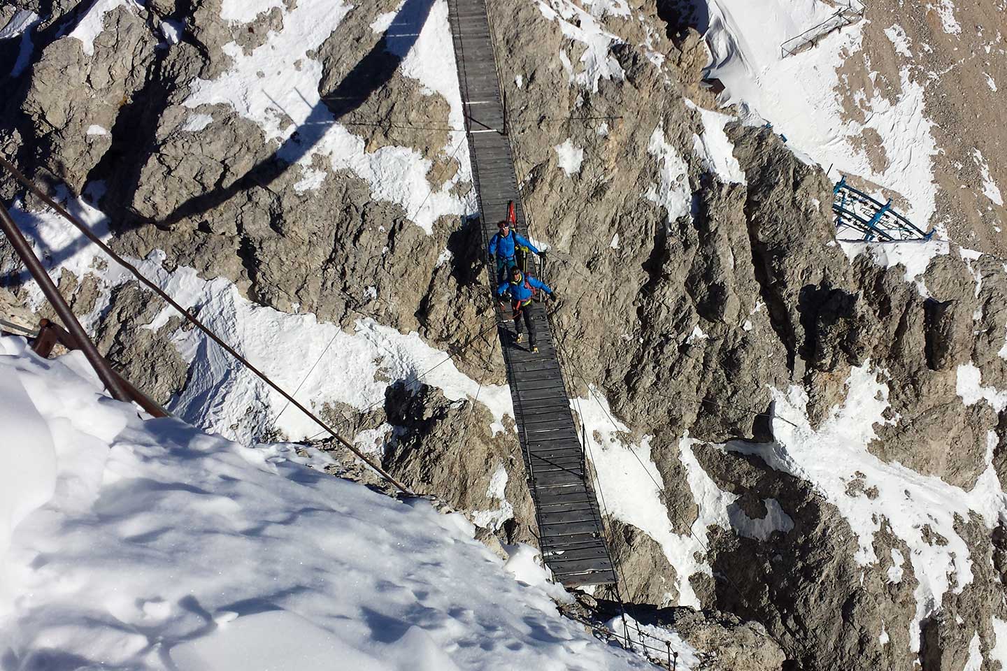 Sci Alpinismo al Cristallino d'Ampezzo