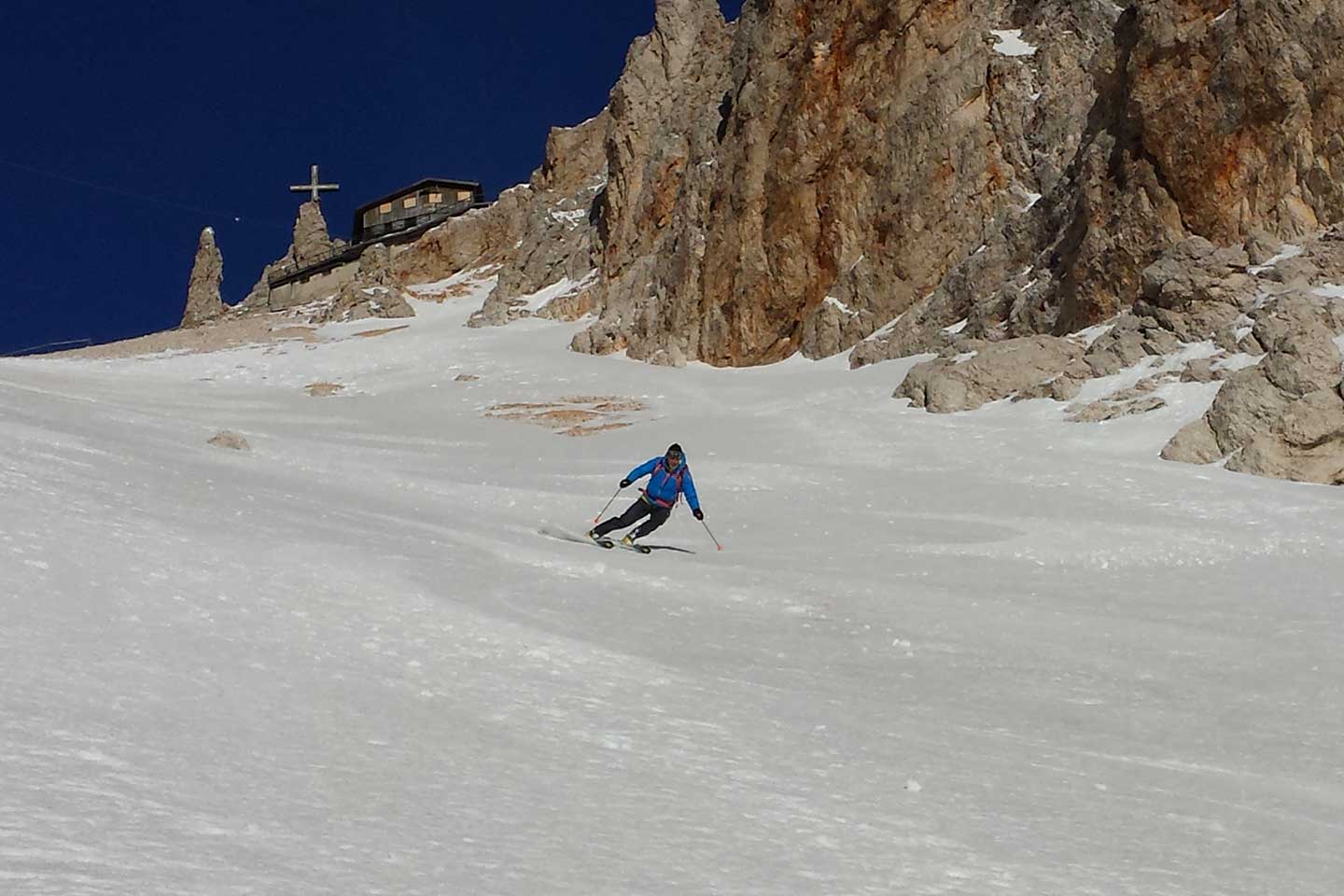 Sci Alpinismo al Cristallino d'Ampezzo