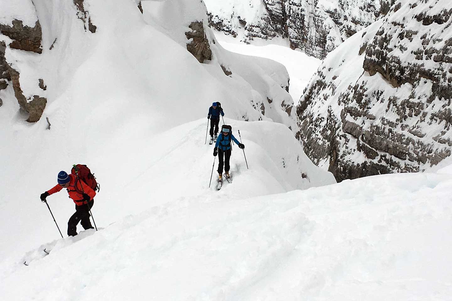 Ski Mountaineering to Cristallino di Misurina