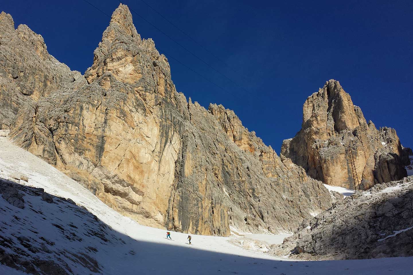 Sci Alpinismo al Monte Cristallo