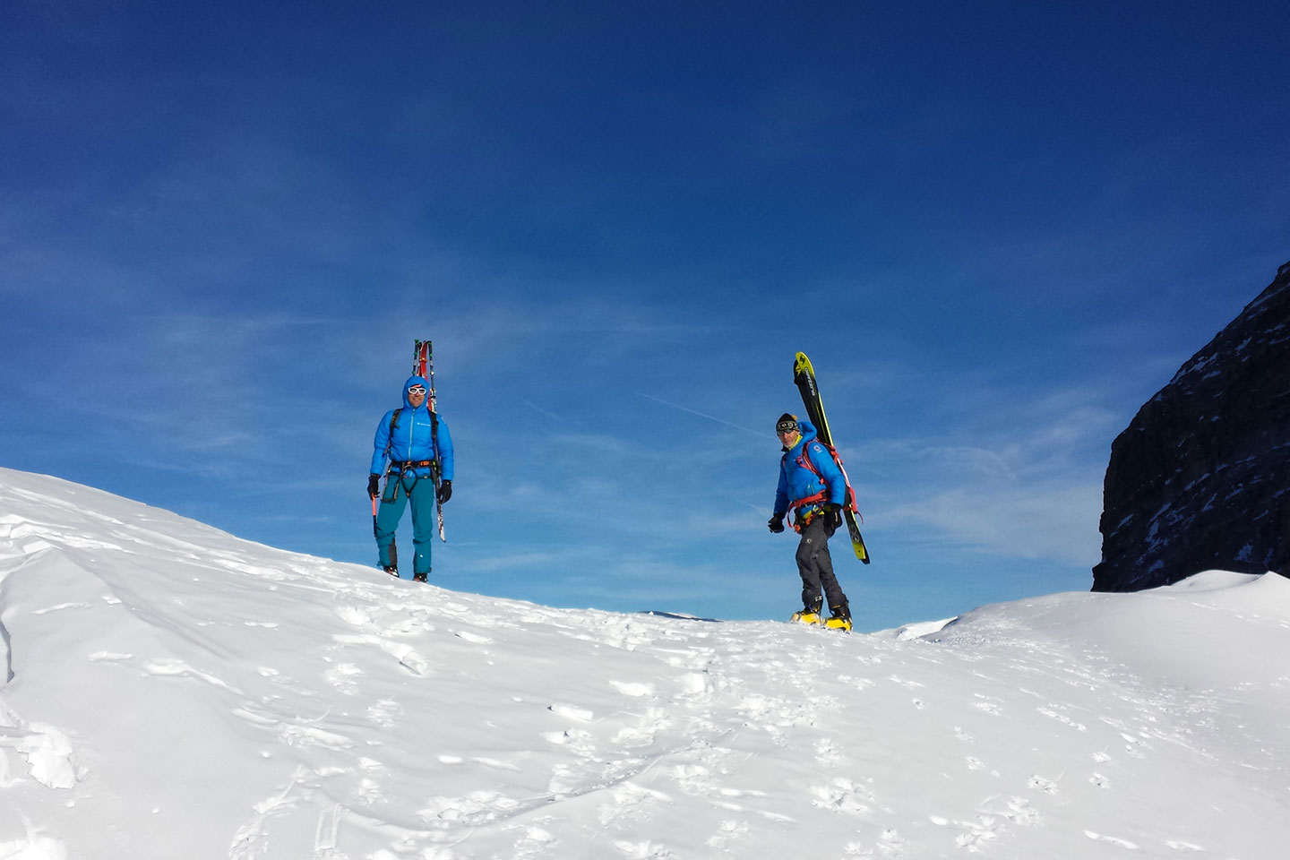 Sci Alpinismo al Monte Cristallo