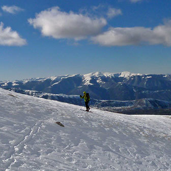 Sci Alpinismo alla Forchetta Maiella da Fonte di Nunzio