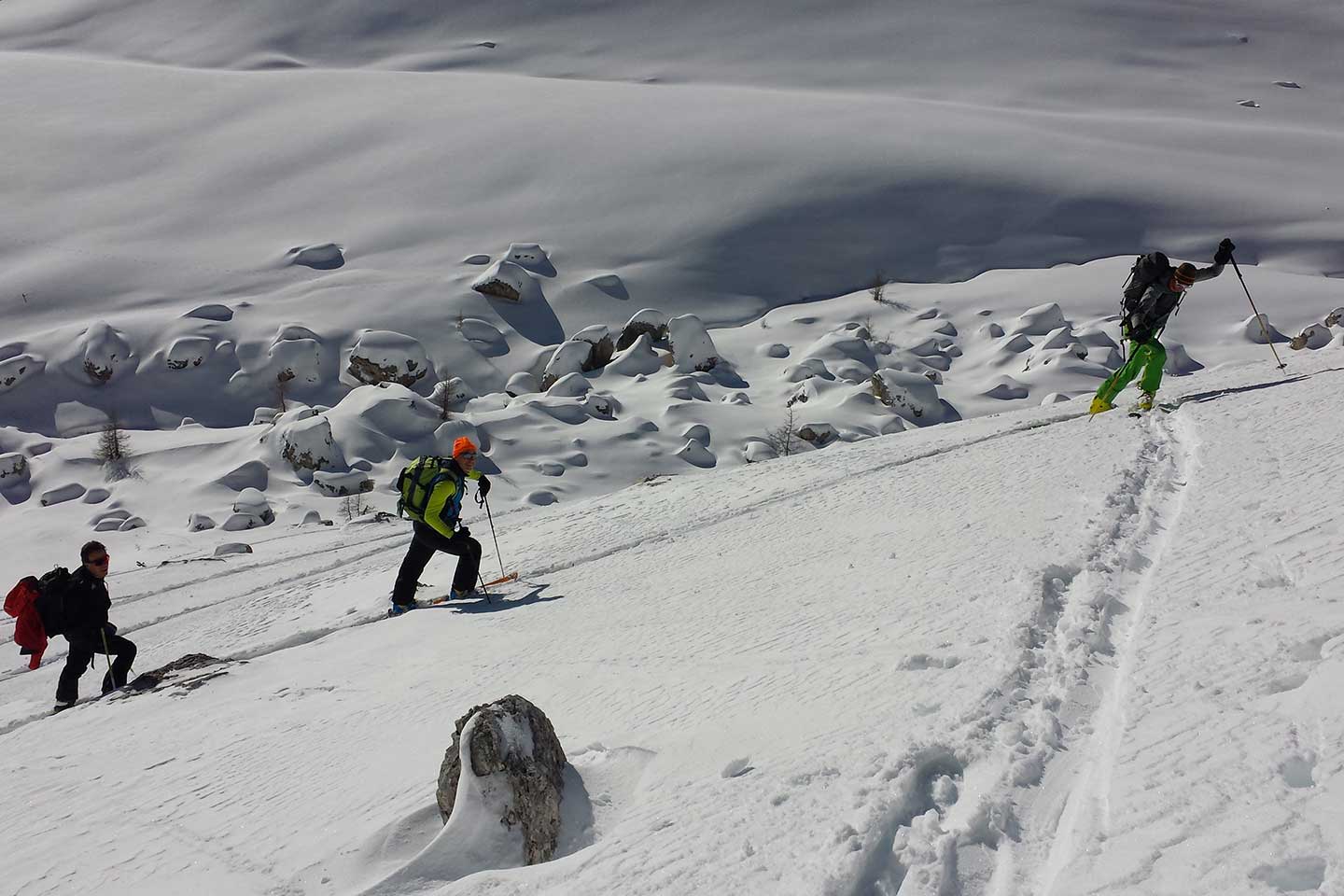 Sci Alpinismo ai Lastoi de Formin