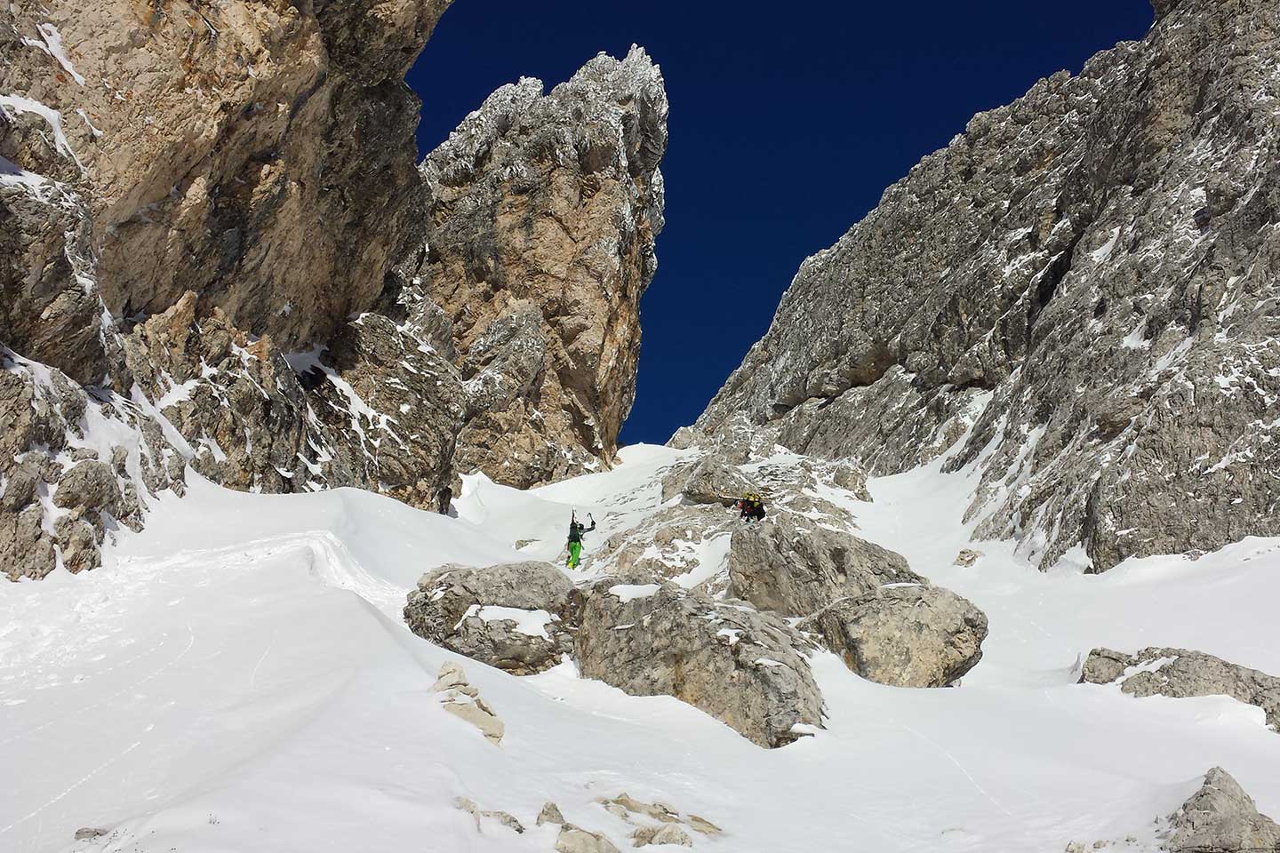 Sci Alpinismo ai Lastoi de Formin