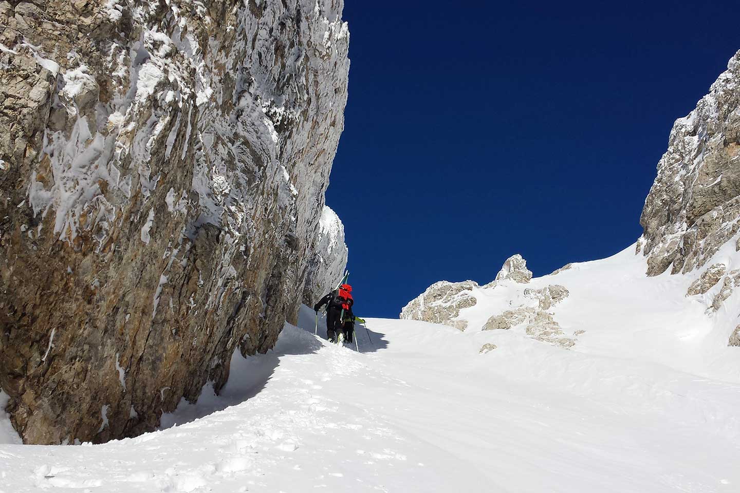 Ski Mountaineering to the Lastoi de Formin