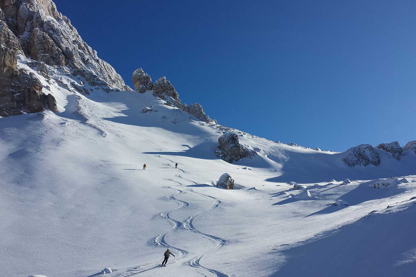 Sci Alpinismo ai Lastoi de Formin