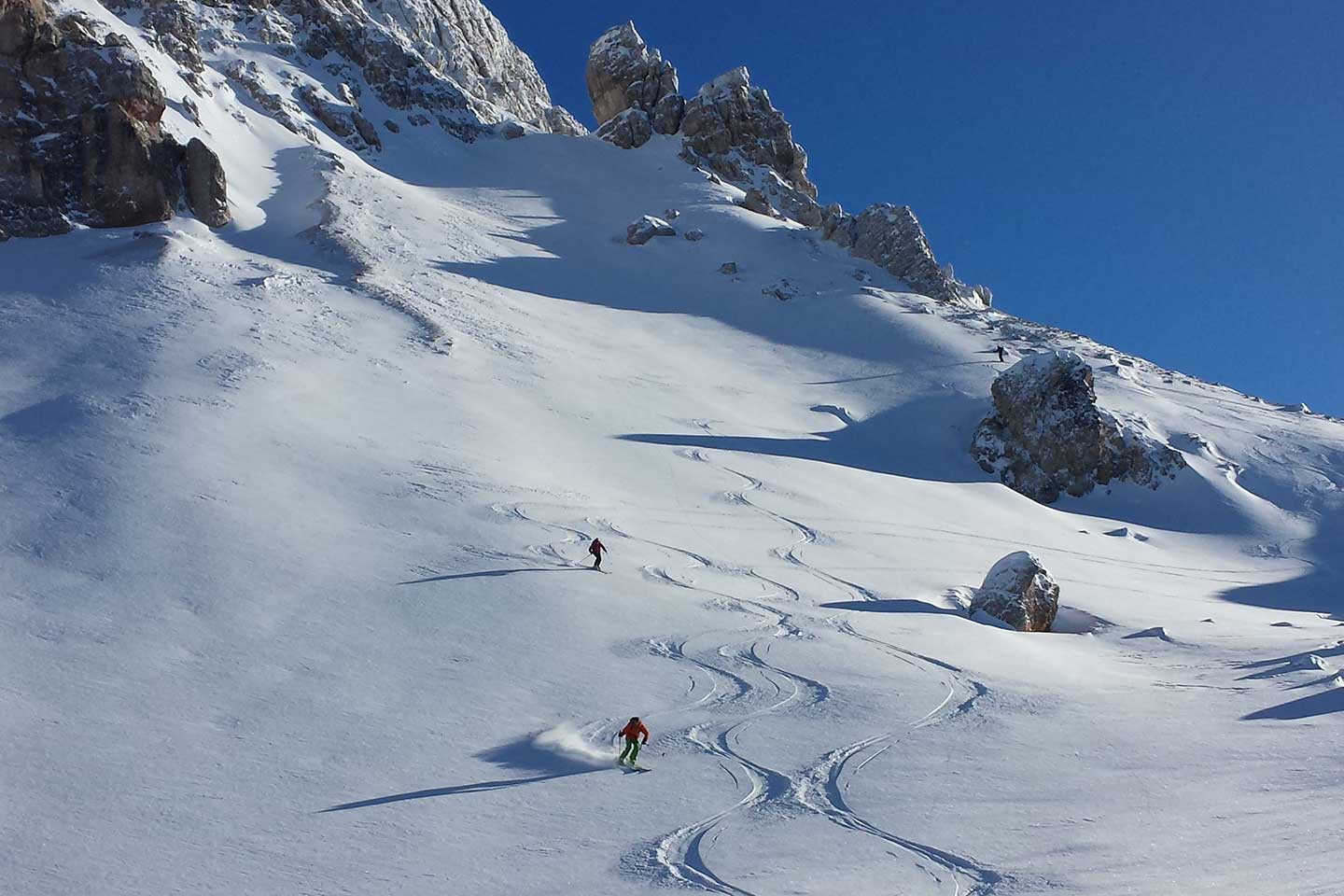 Ski Mountaineering to the Lastoi de Formin