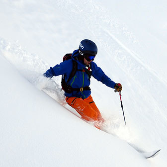 Col Margherita Off-Piste Skiing to Passo San Pellegrino