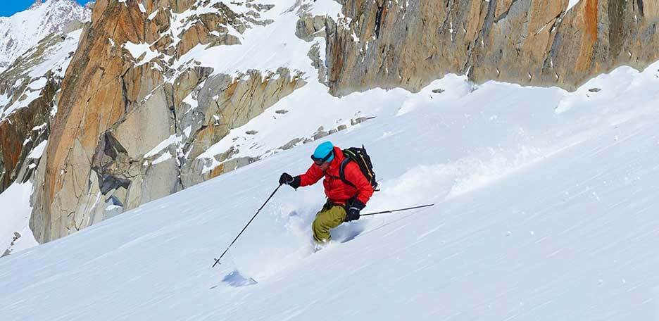 Sci Freeride al Ghiacciaio del Toula