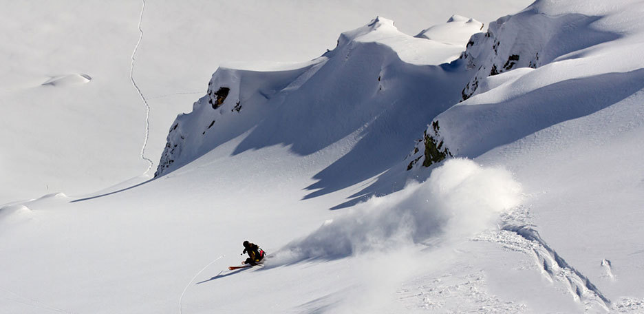 Sci Freeride a Ponte di Legno Tonale, Fuoripista Passo del Dito