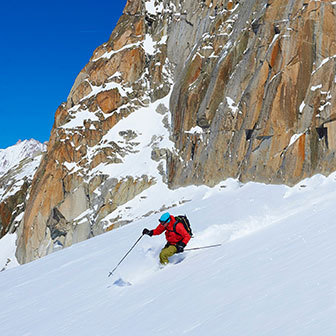 Sci Freeride al Ghiacciaio del Toula