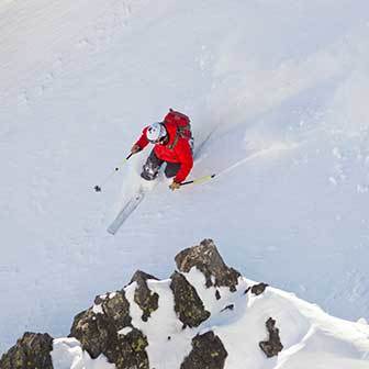 Sci Ripido ad Alagna, Freeride al Canale Jschechette