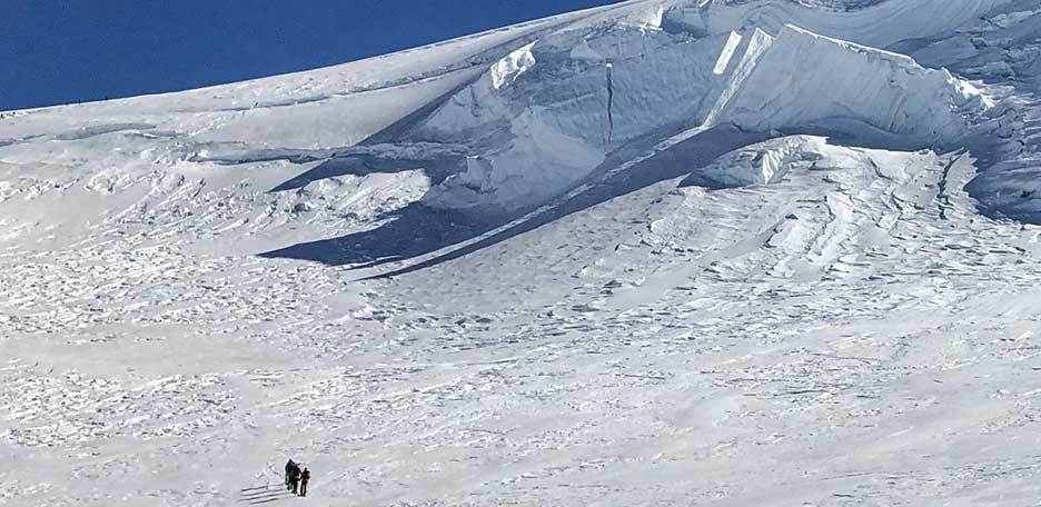 Sci Alpinismo alla Punta Giordani
