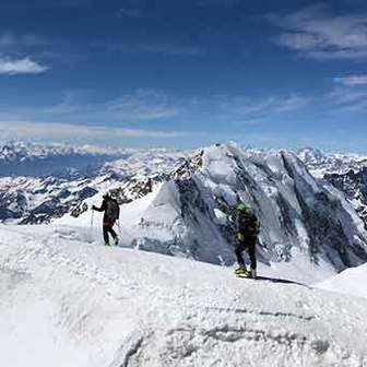 Climbing Punta Gnifetti & Margherita Hut