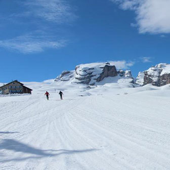 Sci Alpinismo al Rifugio Graffer per Malga Vagliana