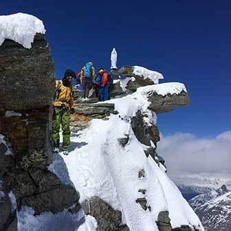 Sci Alpinismo al Gran Paradiso da Pont Valsavaranche