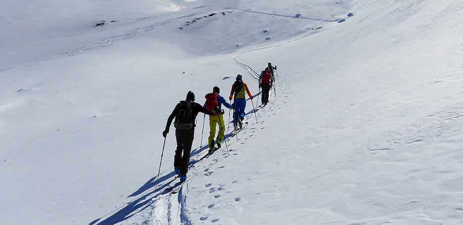 Ski Mountaineering to Gran Sasso, Traversata della Provvidenza