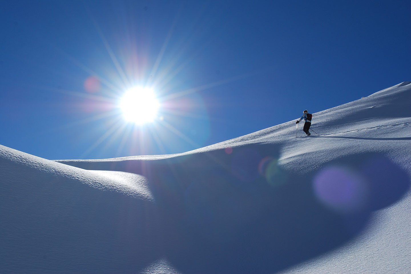 Ski Mountaineering to Forcella Grande in the Fanis Group