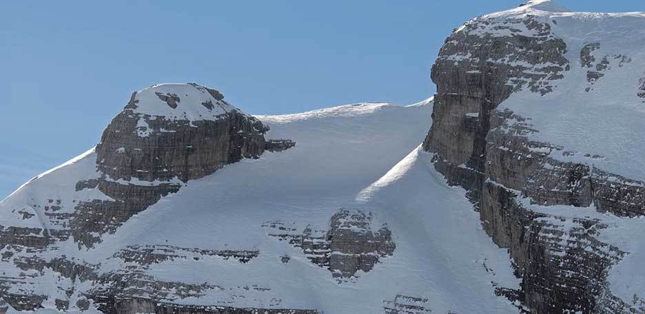 Sci Alpinismo a Cima Grosté da Nord