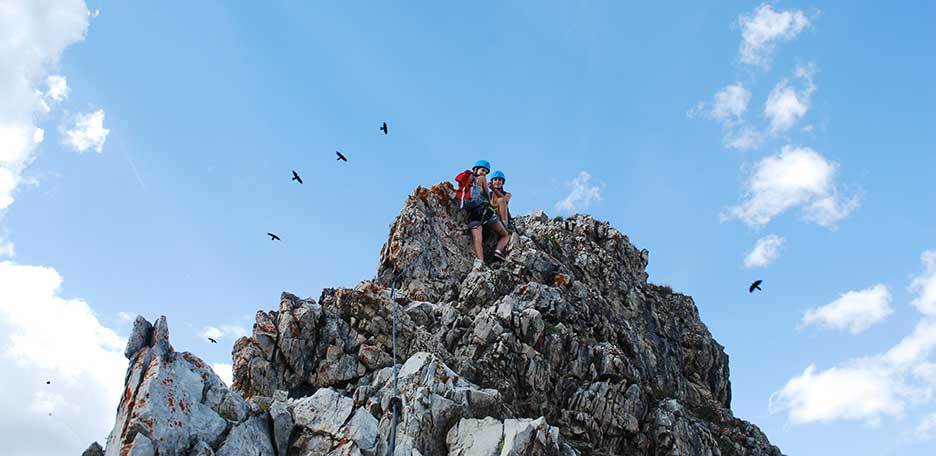 Ferrata Ra Gusela al Nuvolau