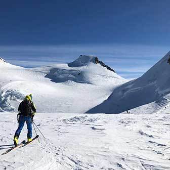 Sci Alpinismo alla Piramide Vincent