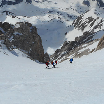 Sci Alpinismo al Monte Intermesoli da Prati di Tivo