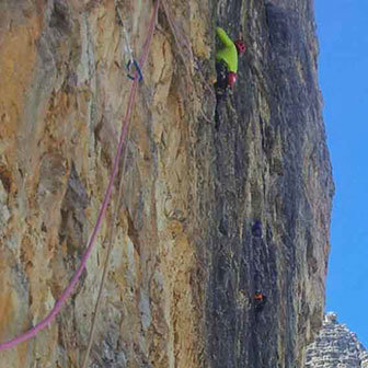 ISO 2000 Climbing Route to the Tre Cime di Lavaredo